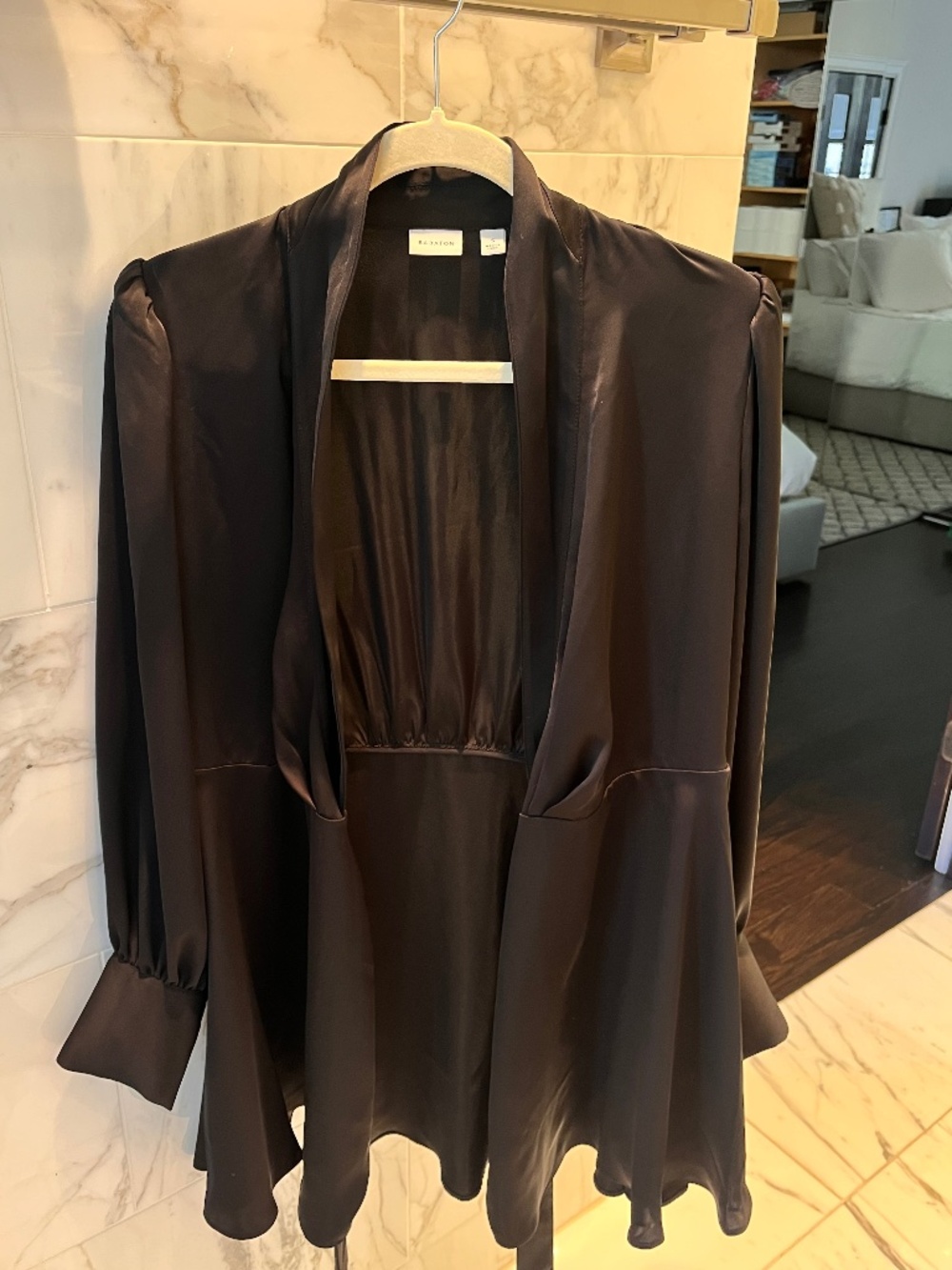 Aritzia satin dress